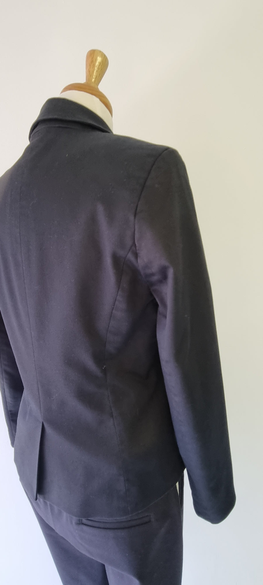 Studio w - Black collared single button blazer