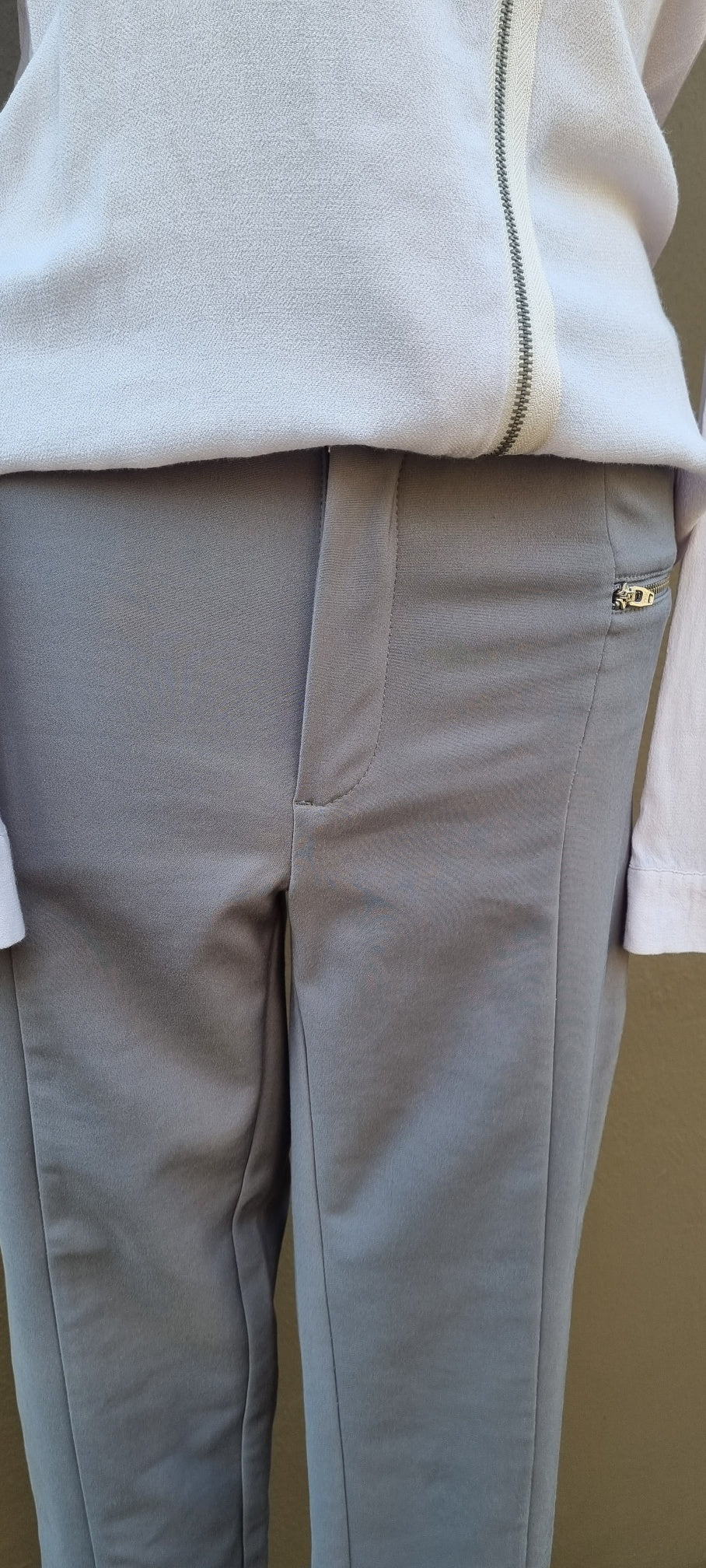 Tiger of Sweden - Grey slim fit trousers