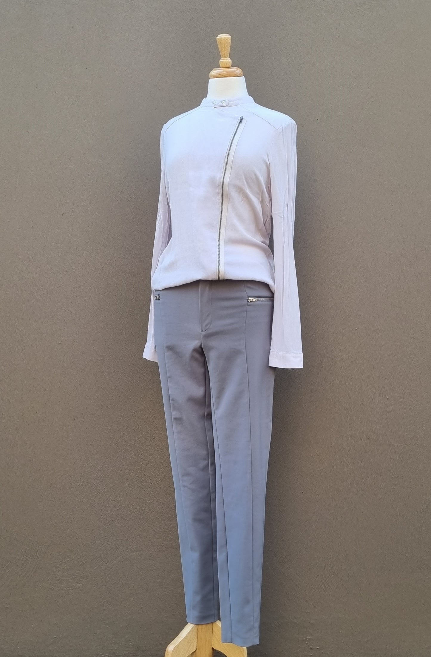 Tiger of Sweden - Grey slim fit trousers