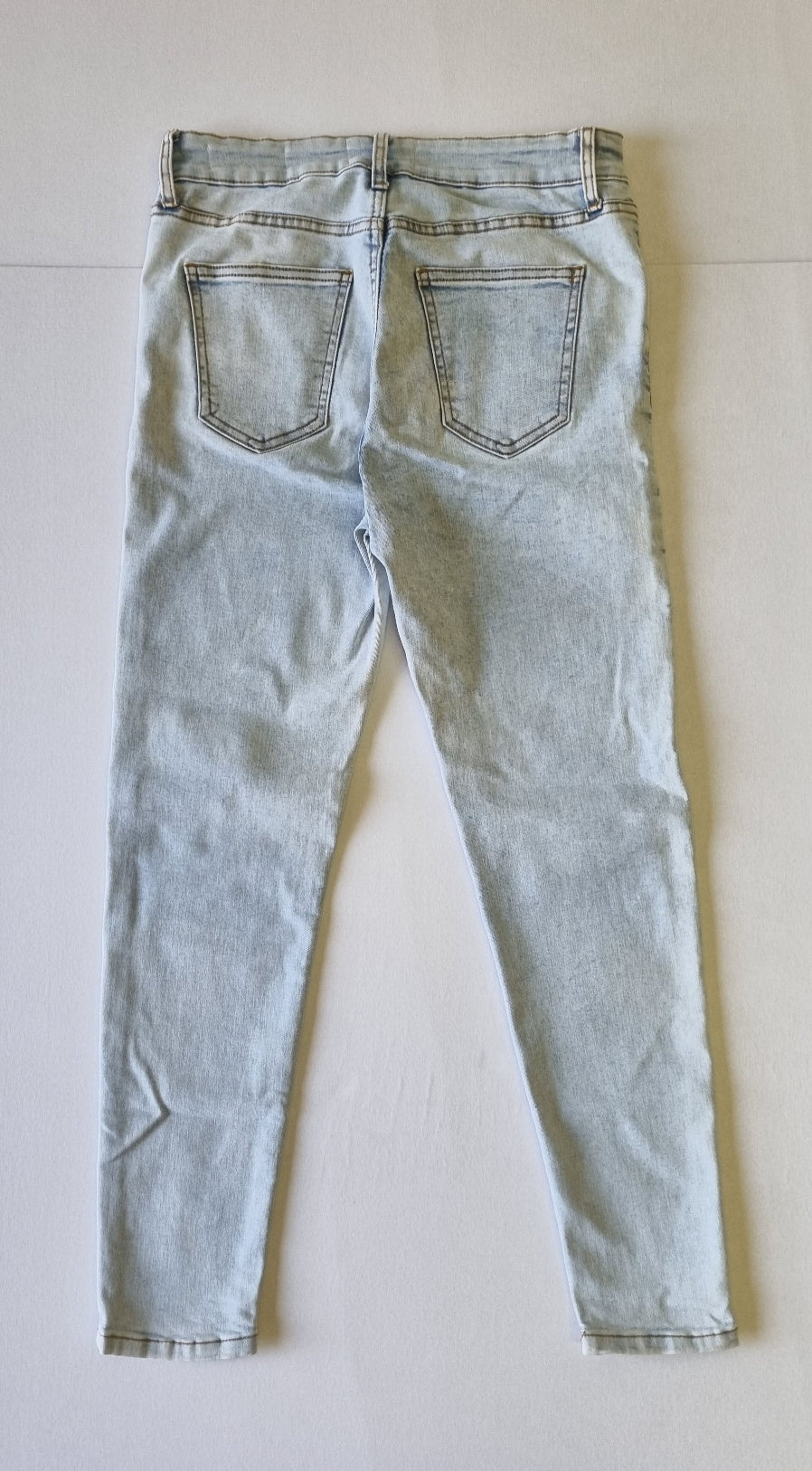 Cotton On - Light blue mid cropped skinny jeans