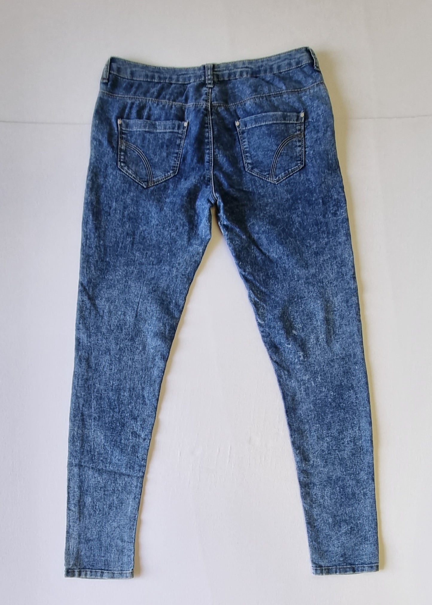 Super Skinnys - Soft blue skinny jeans