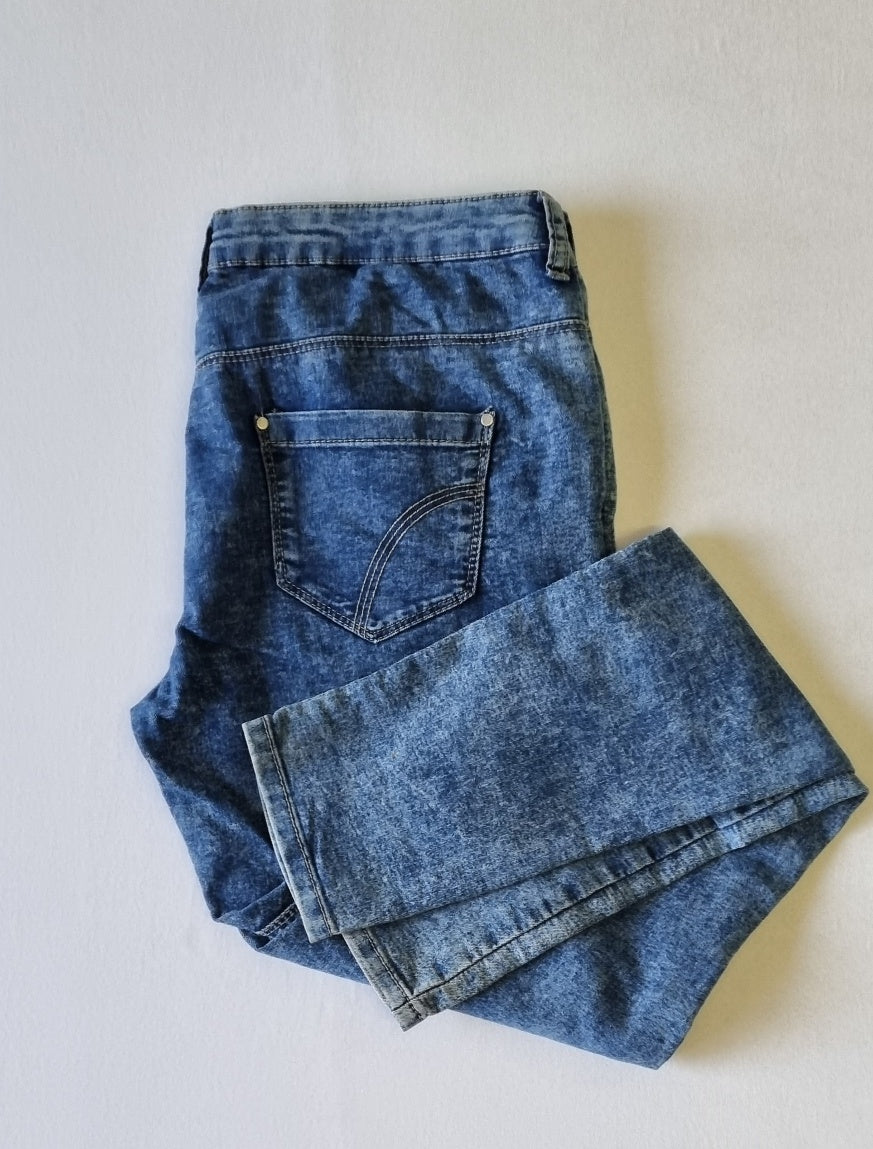 Super Skinnys - Soft blue skinny jeans