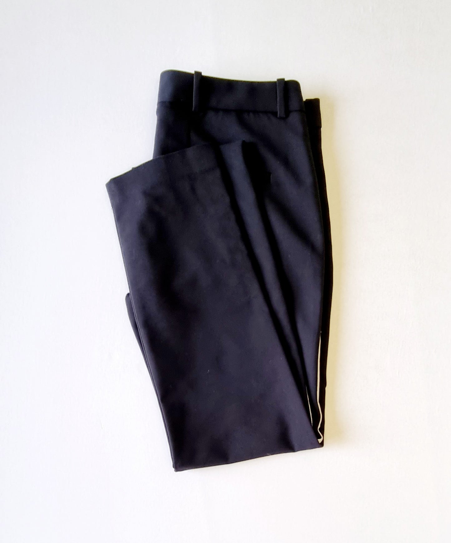 Zara Woman - Black trousers with white stripe on side