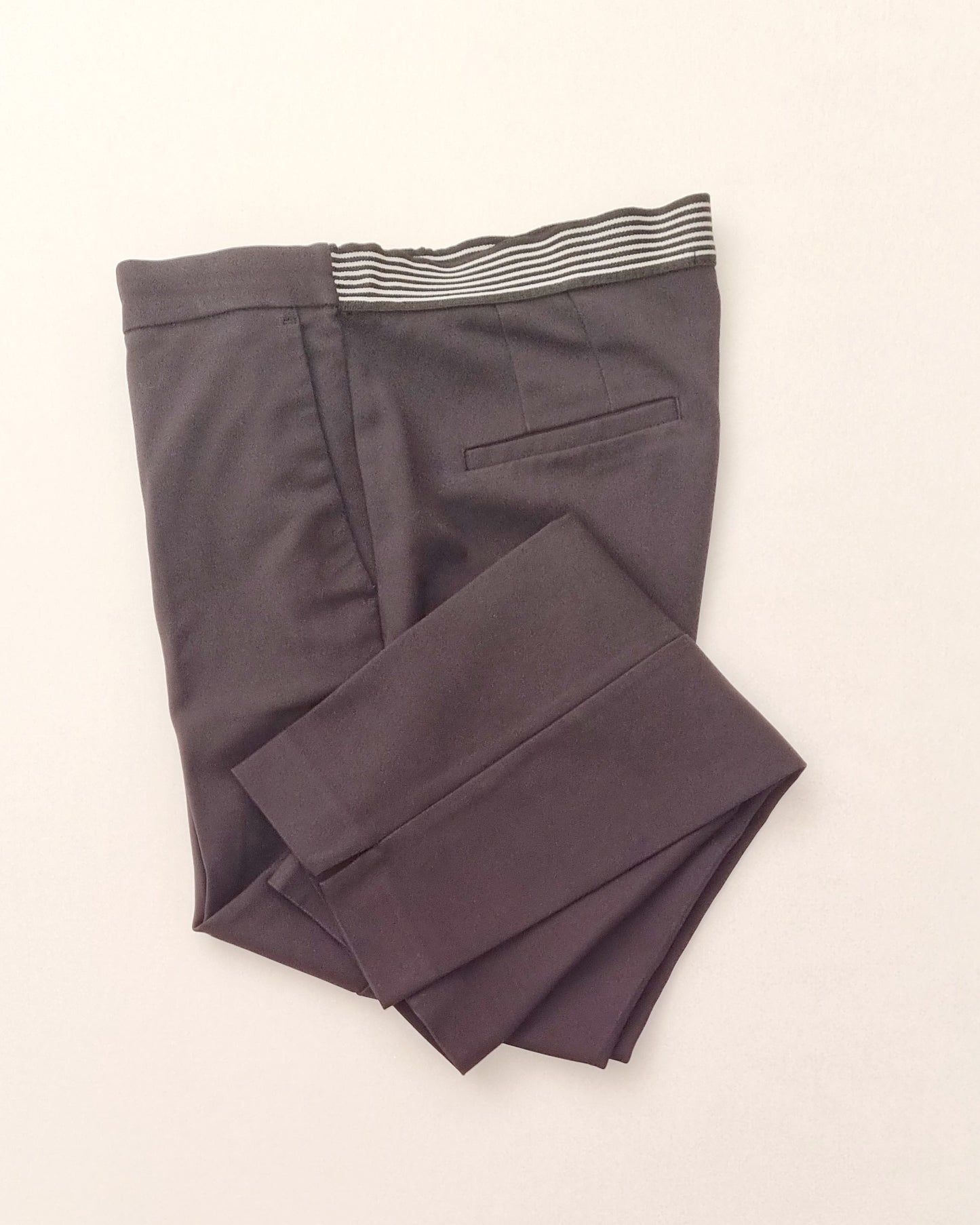 Zara - Black elastic waistband dress pants