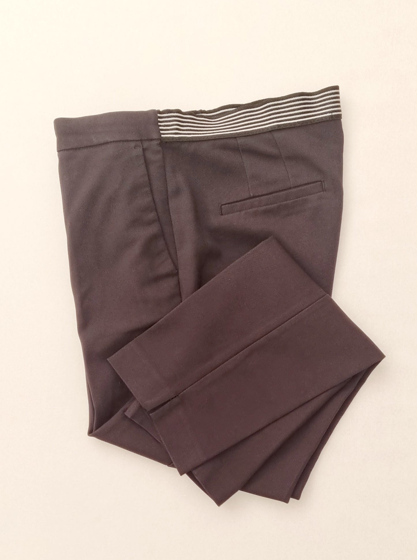 Zara - Black elastic waistband dress pants