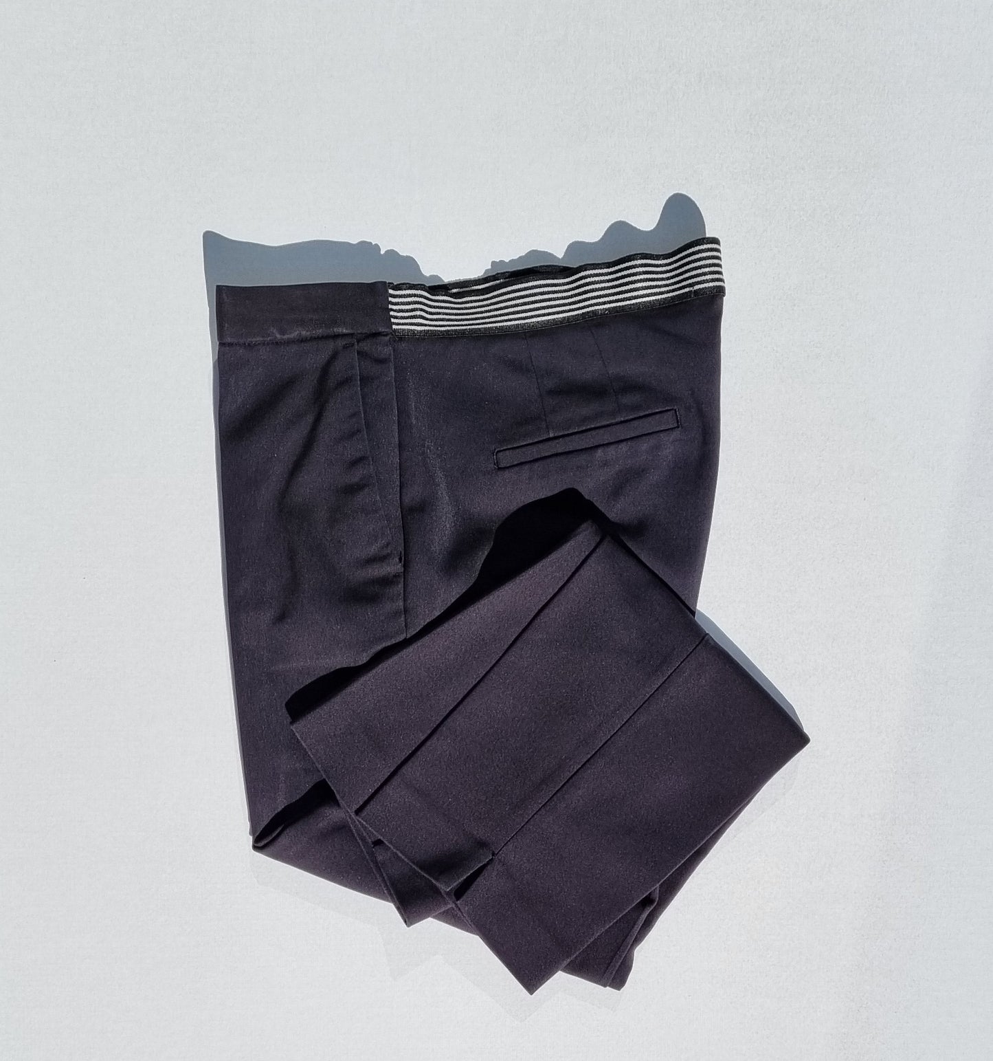 Zara - Black elastic waistband dress pants