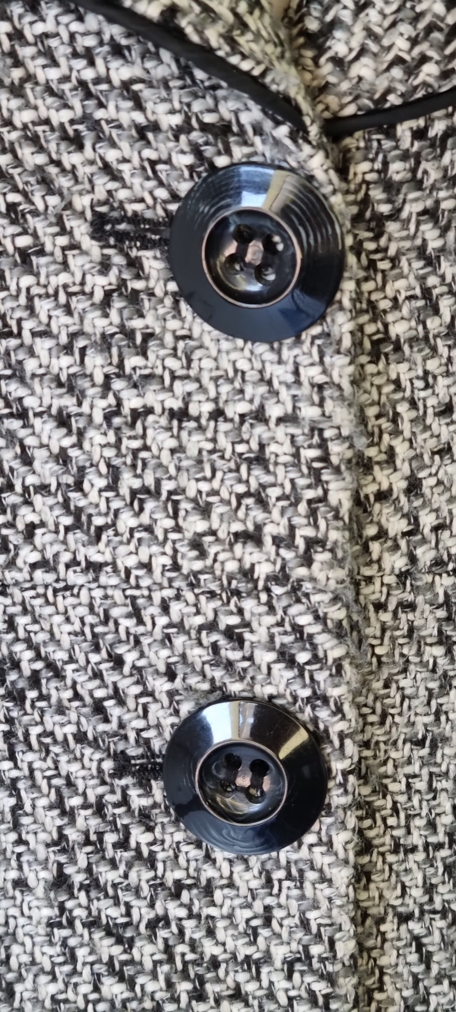 Daniel Hechter Paris - Black, Grey & White Winter Coat