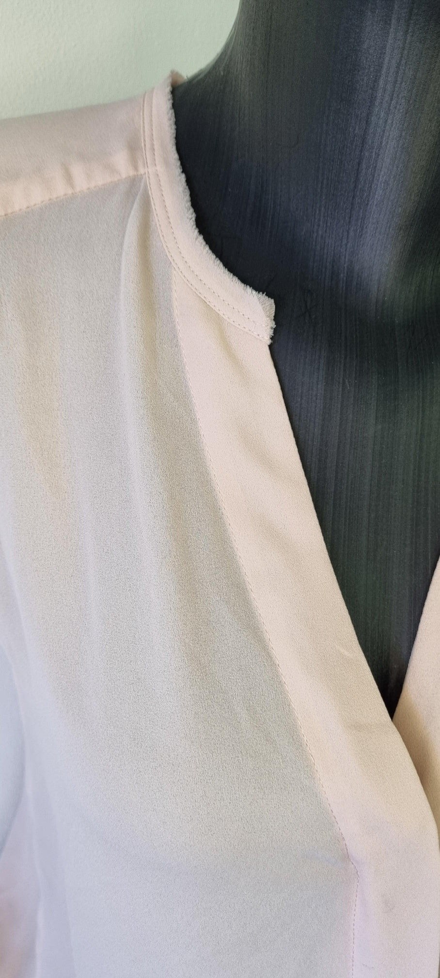 H&M - Dusty Pink Sleeveless Hi-Lo Blouse