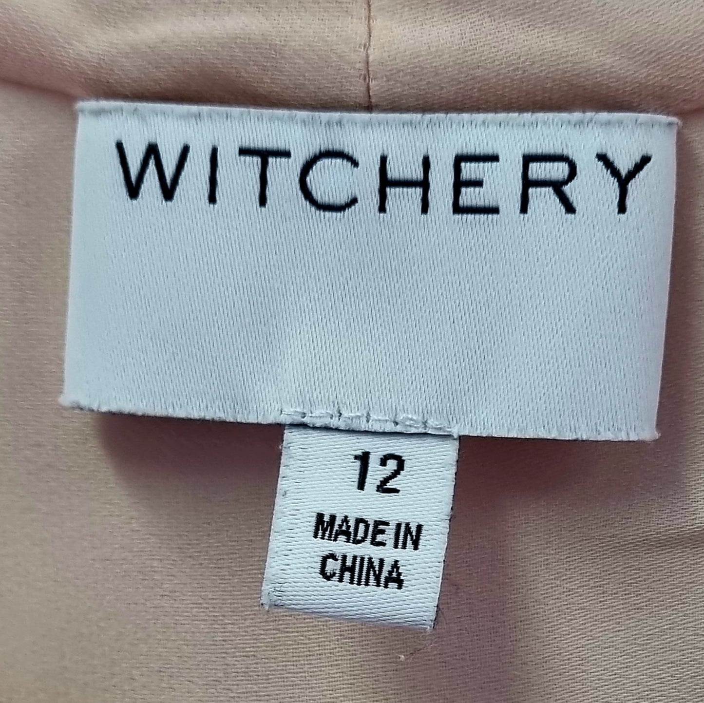 Witchery - Pink Sleeveless Hi-Lo Front Cross Over Blouse