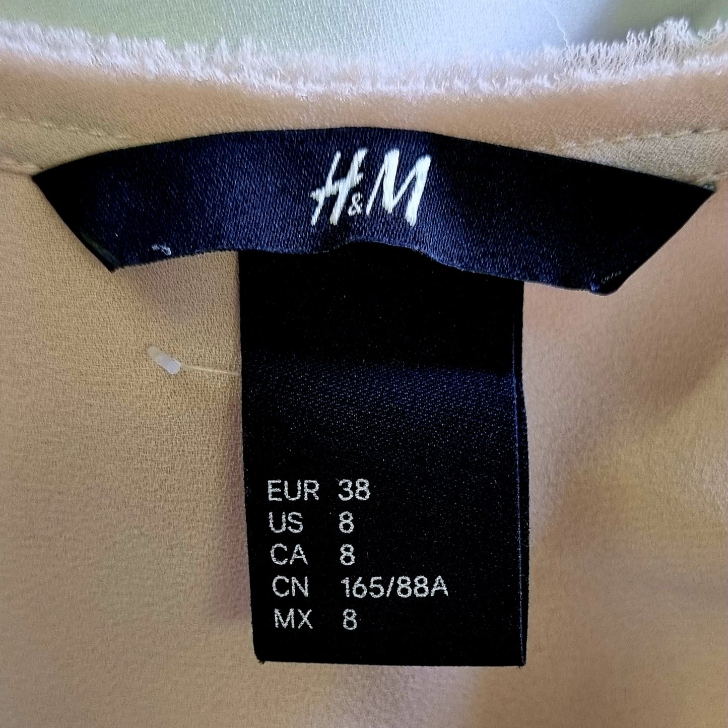 H&M - Dusty Pink Sleeveless Hi-Lo Blouse