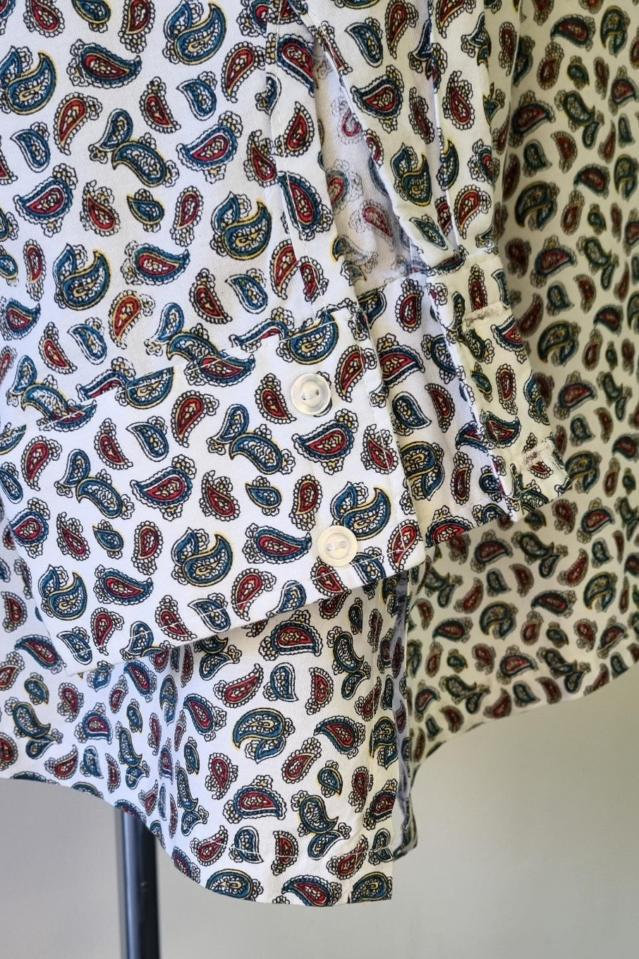 Hand Sewn - Paisley Cotton Summer Shirt