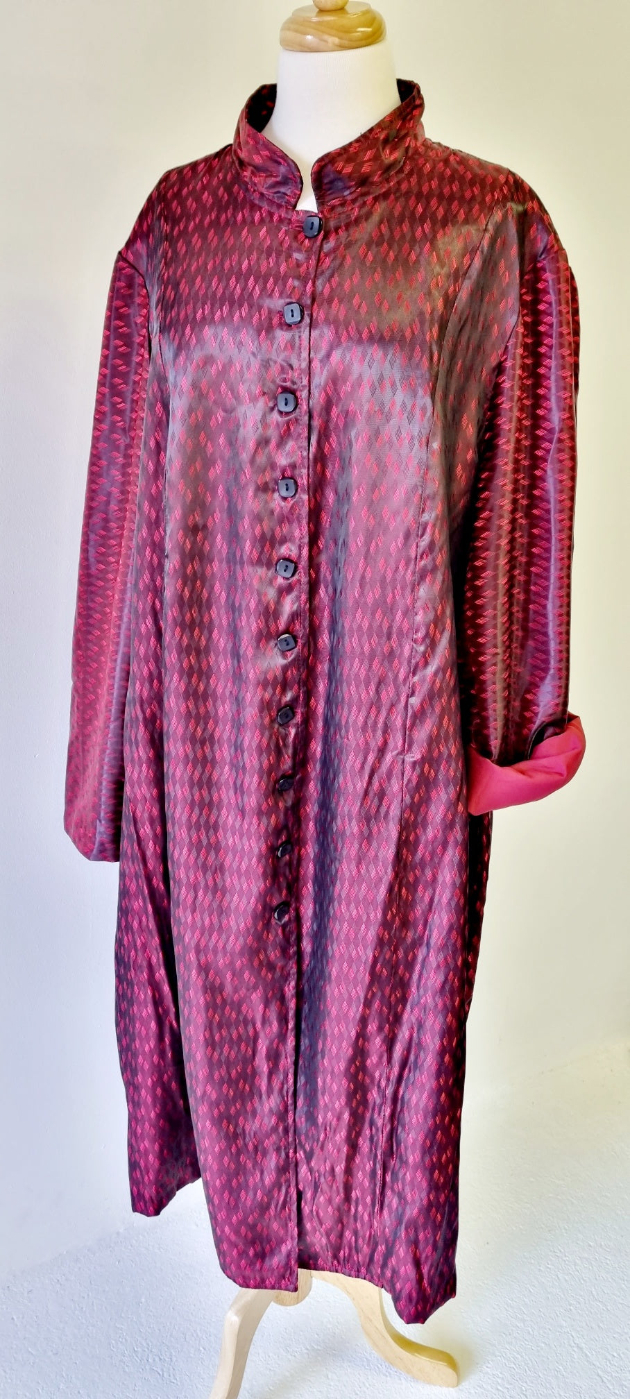 Hand Sewn - Ruby Red Coat