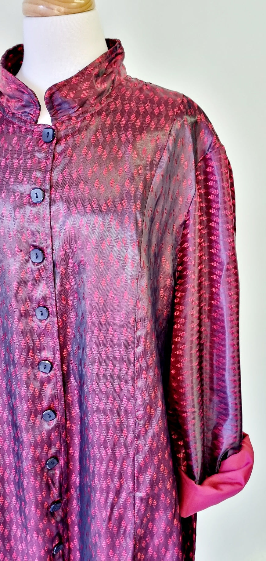 Hand Sewn - Ruby Red Coat