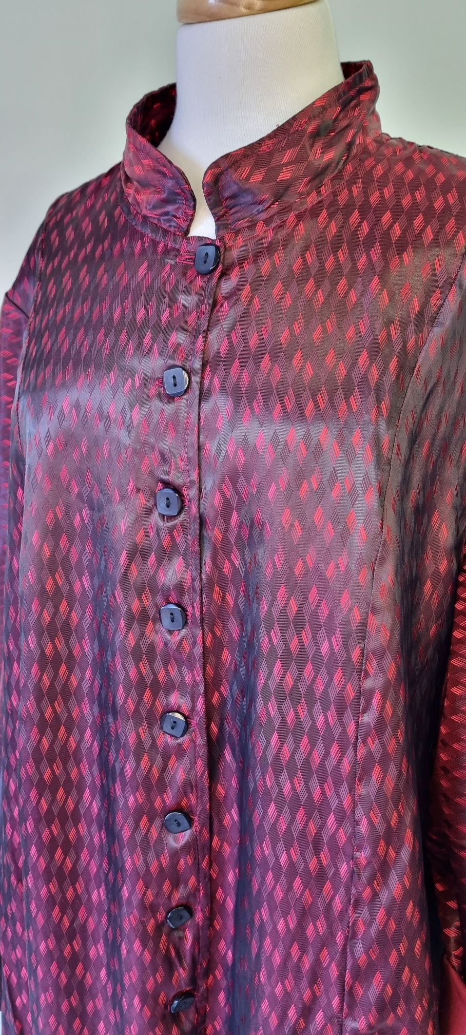 Hand Sewn - Ruby Red Coat