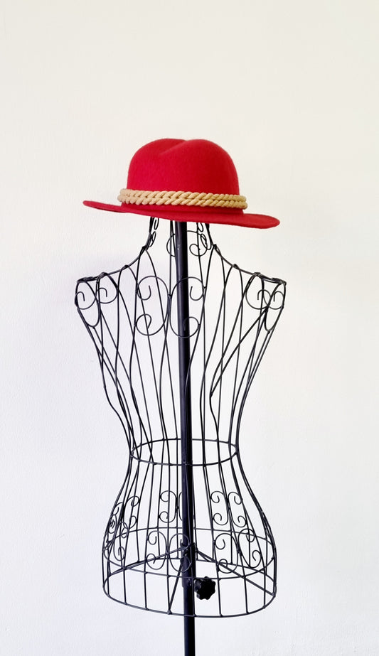 Vintage Felt Fedora Hat