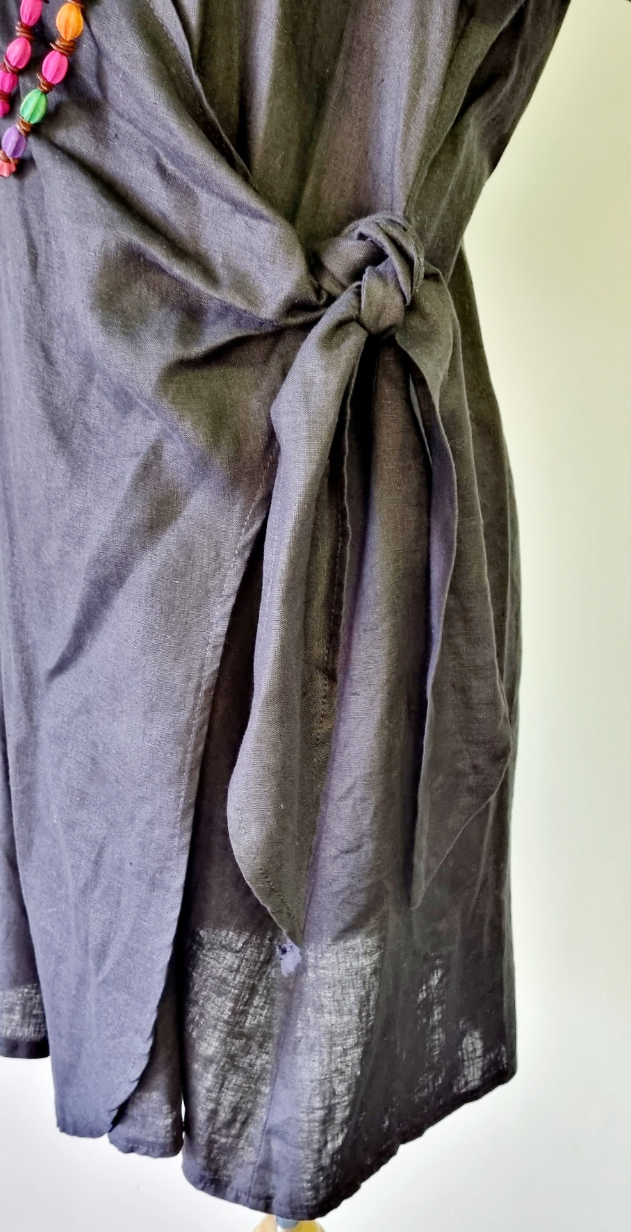 Larsen & Co - Black Lucca Wrap Dress