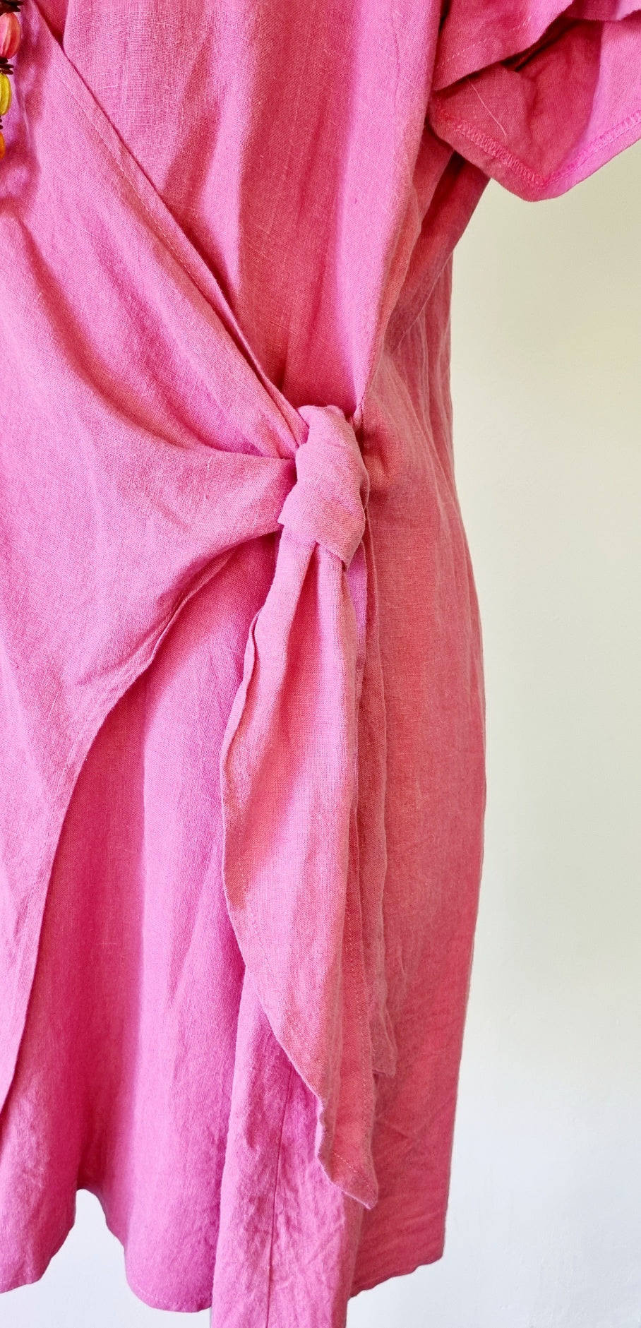 Larsen & Co - Pink Lucca Wrap Dress
