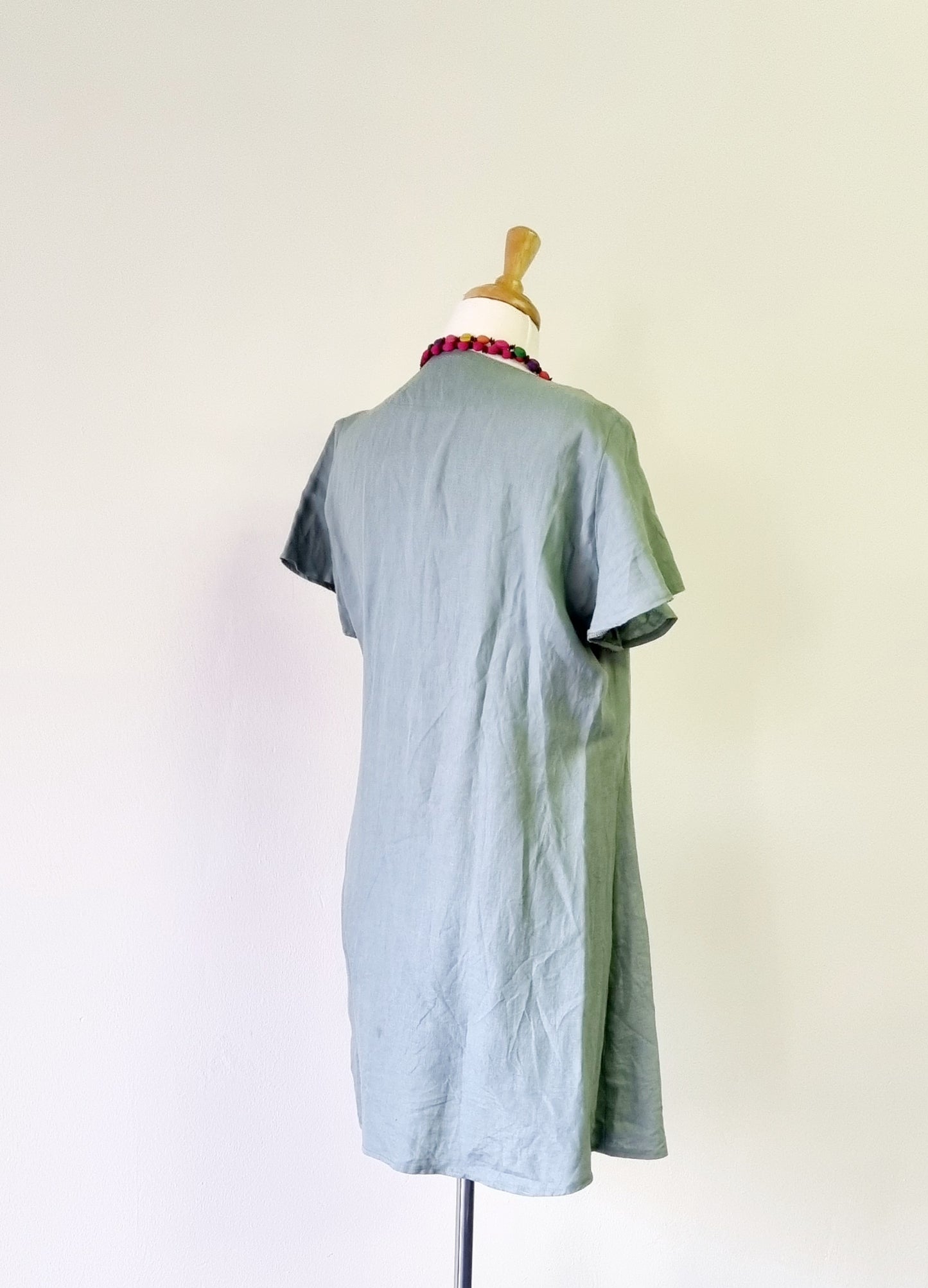 Larsen & Co - Olive Green Lucca Wrap Dress