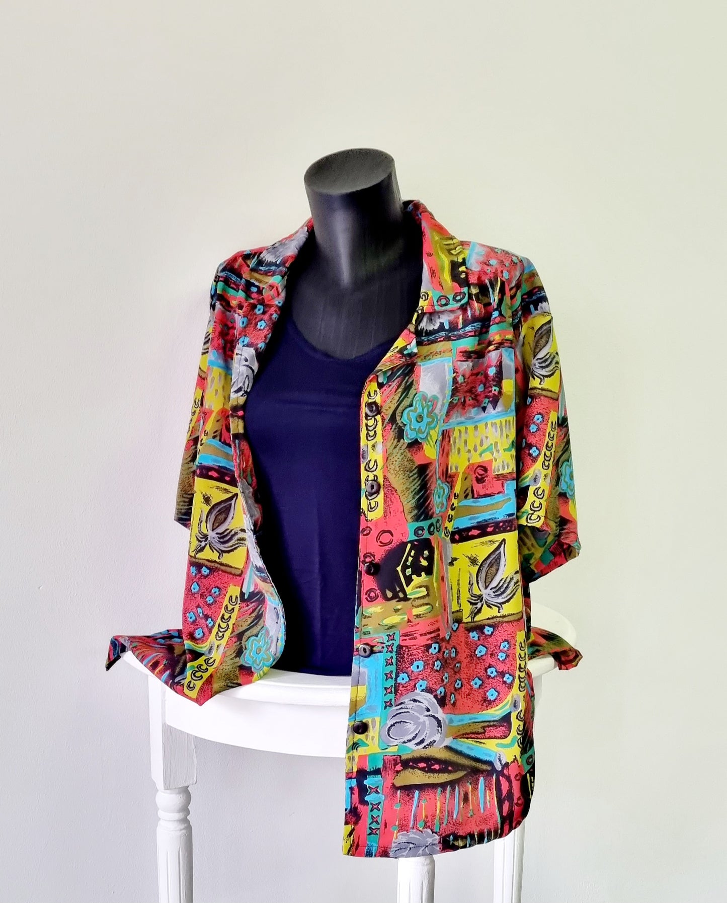 Hand Sewn - Multi Colored Buttoned Shirt