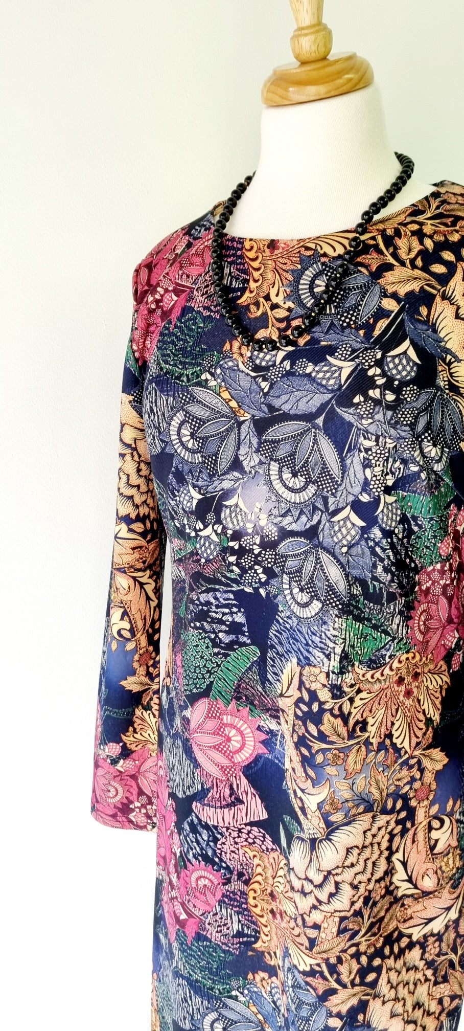 cath.nic by Queenspark - Multicoloured Long Sleeve Midi Dress
