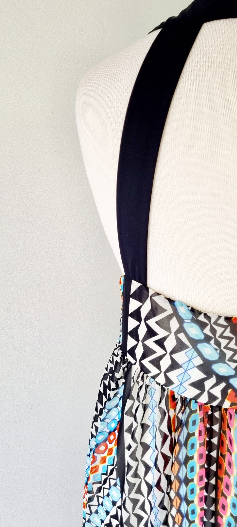 Ice Cube - Imported Lined Maxi Dress With Eye Catching Print