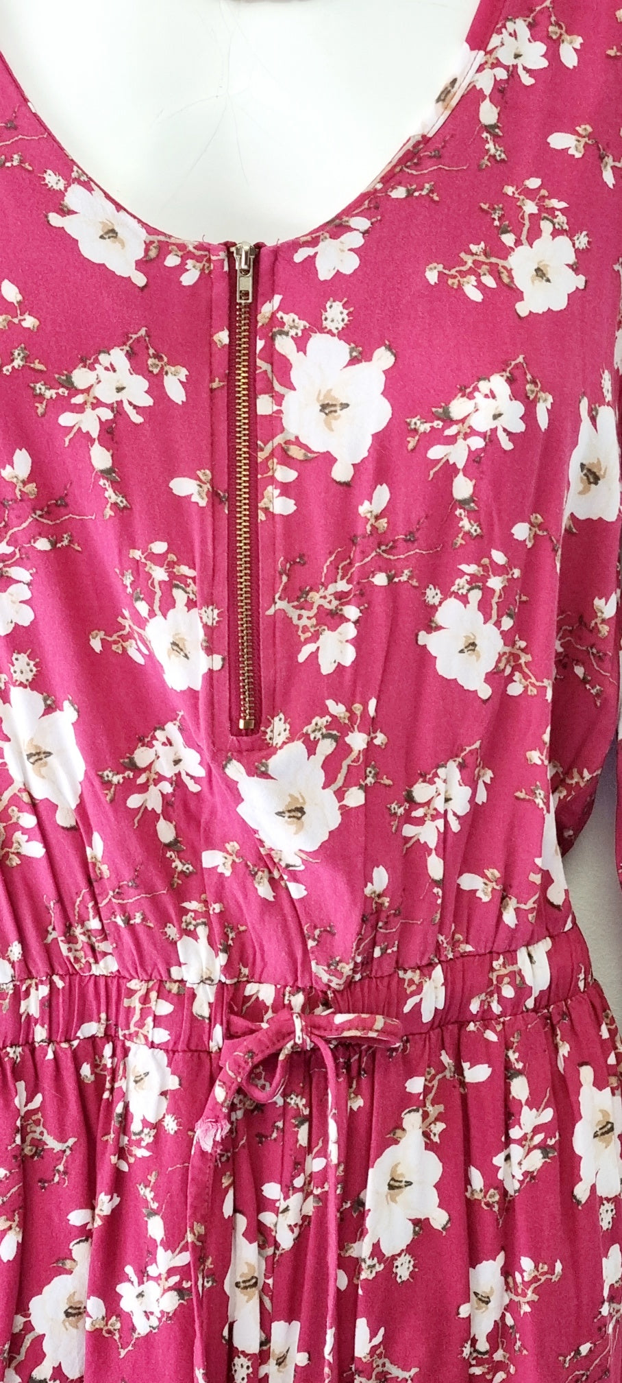 rue21 -Red & Beige Summer Romper Shorts