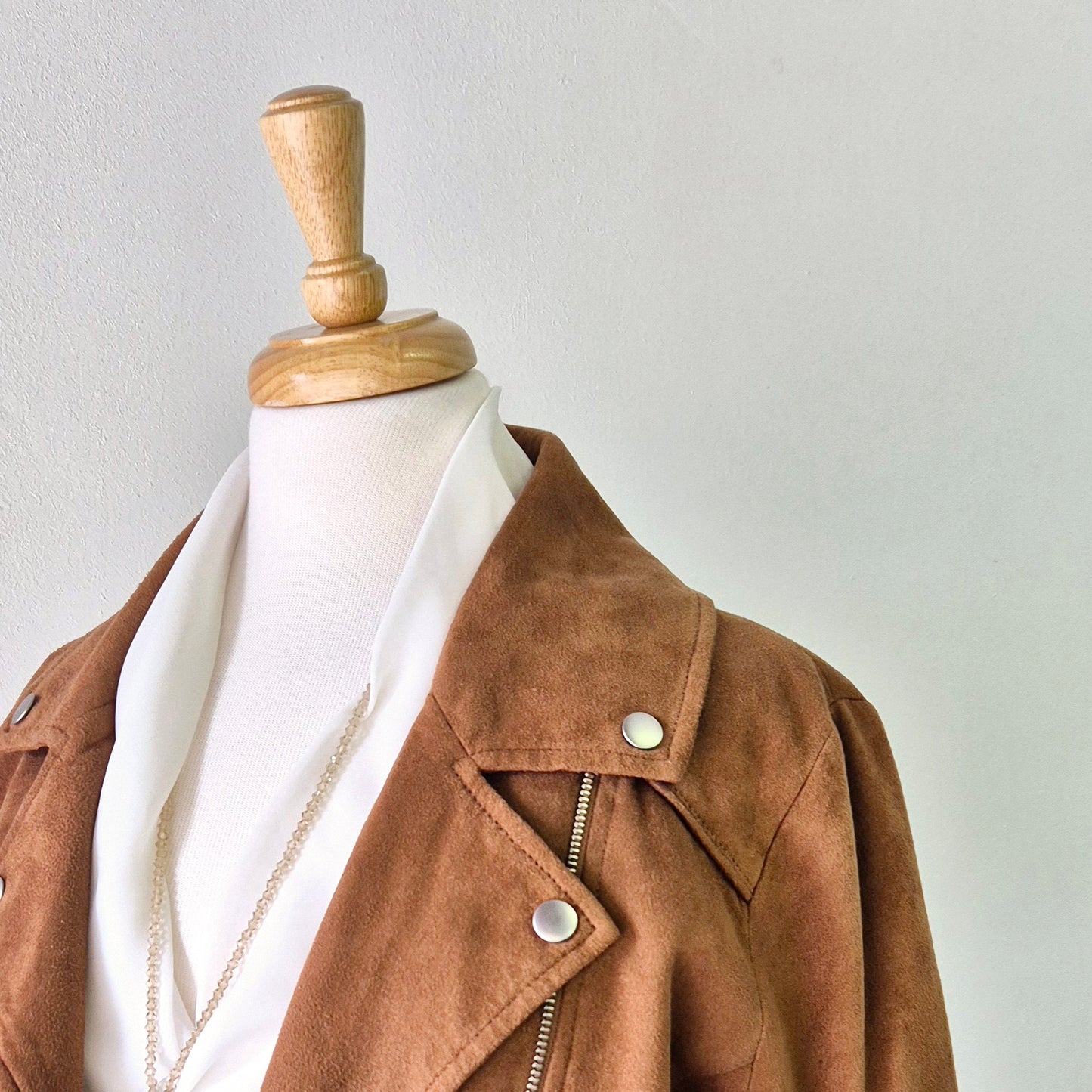 Cotton On- Brown Suede Look Jacket