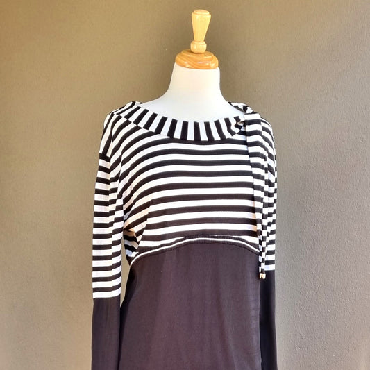 Pringle - Striped Knitted Top