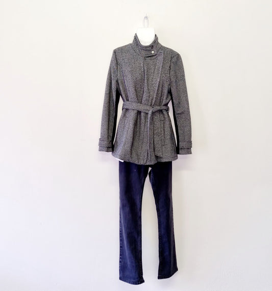 Network - Black hip jacket