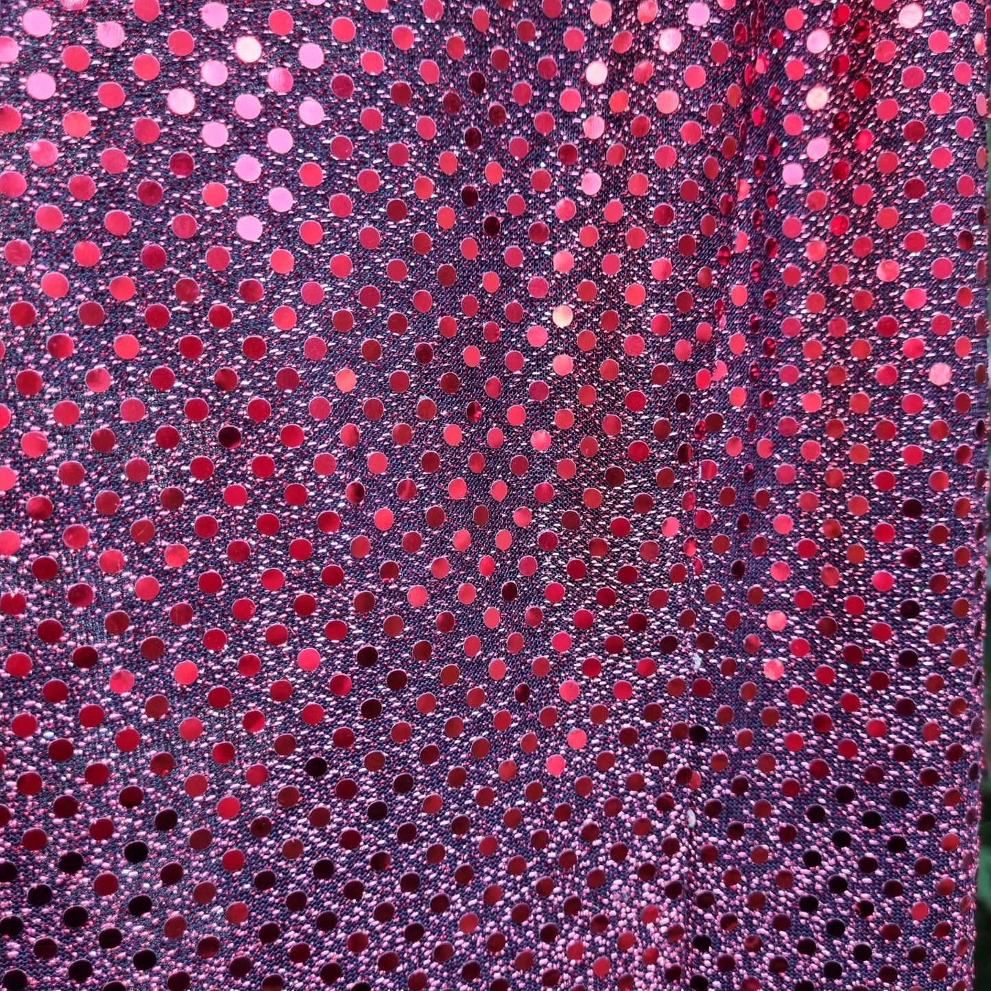 Handsewn Red Sequin Dress