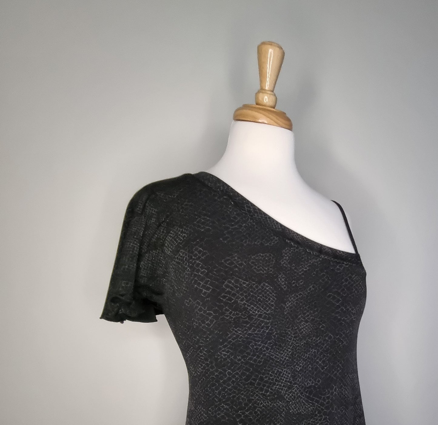 News - Black off shoulder blouse