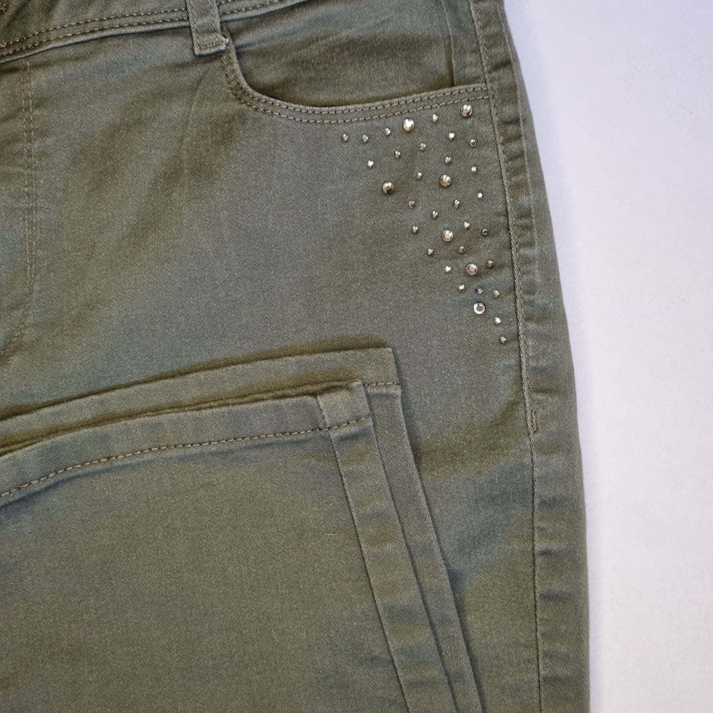 David Jones - Green stretch jeans