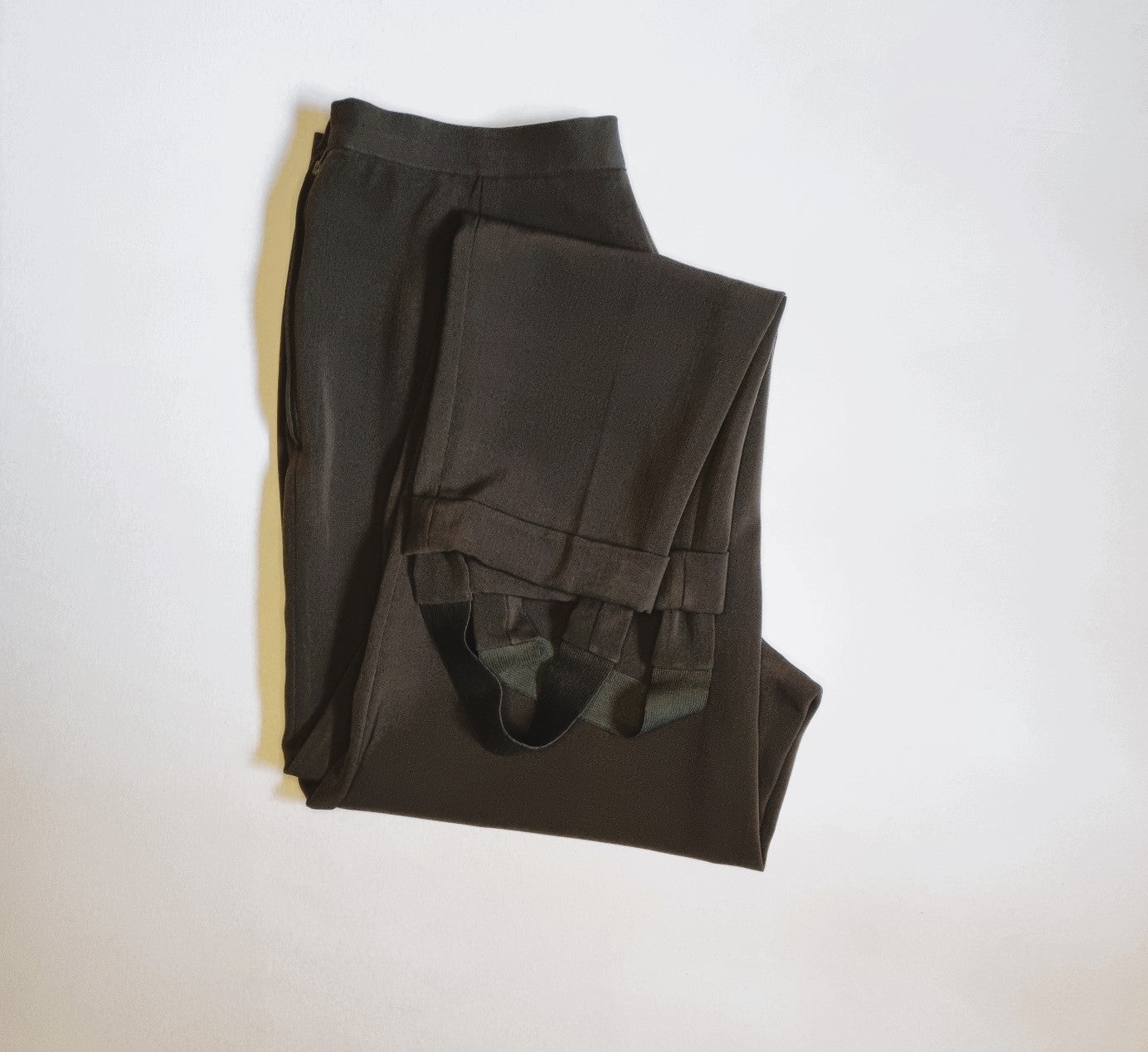 Marks & Spenser - Olive Green waisted trousers