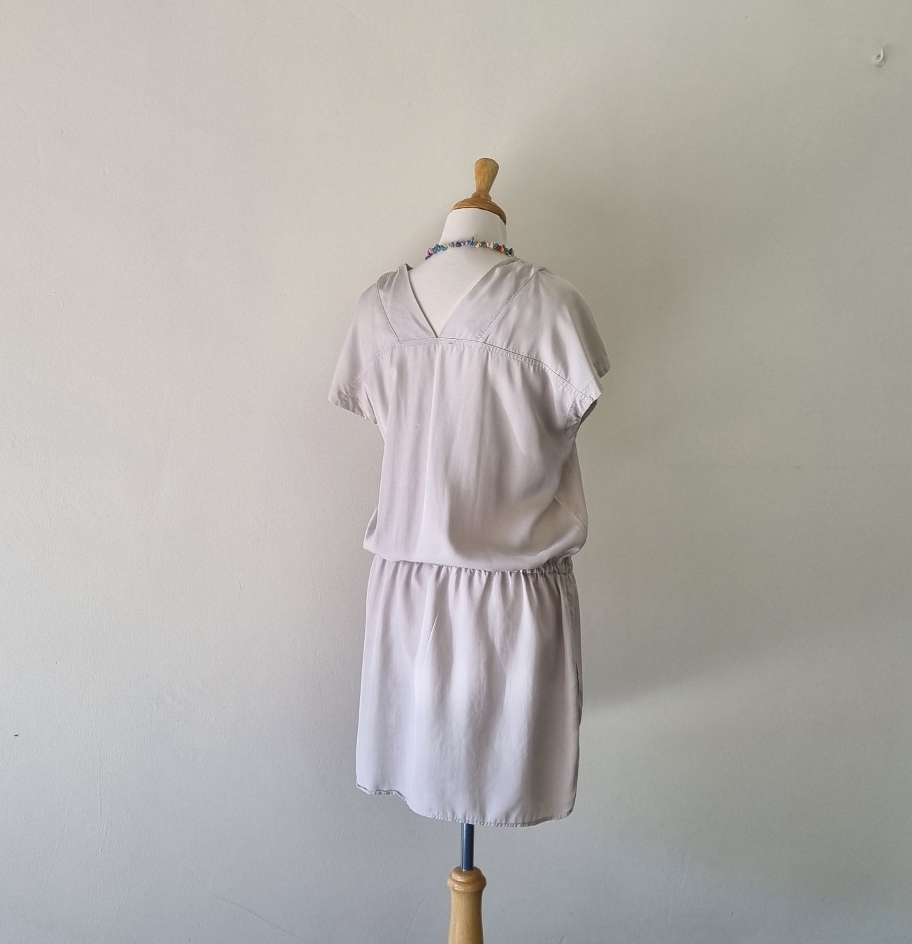 Studio W - Beige dress shirt with waist tie