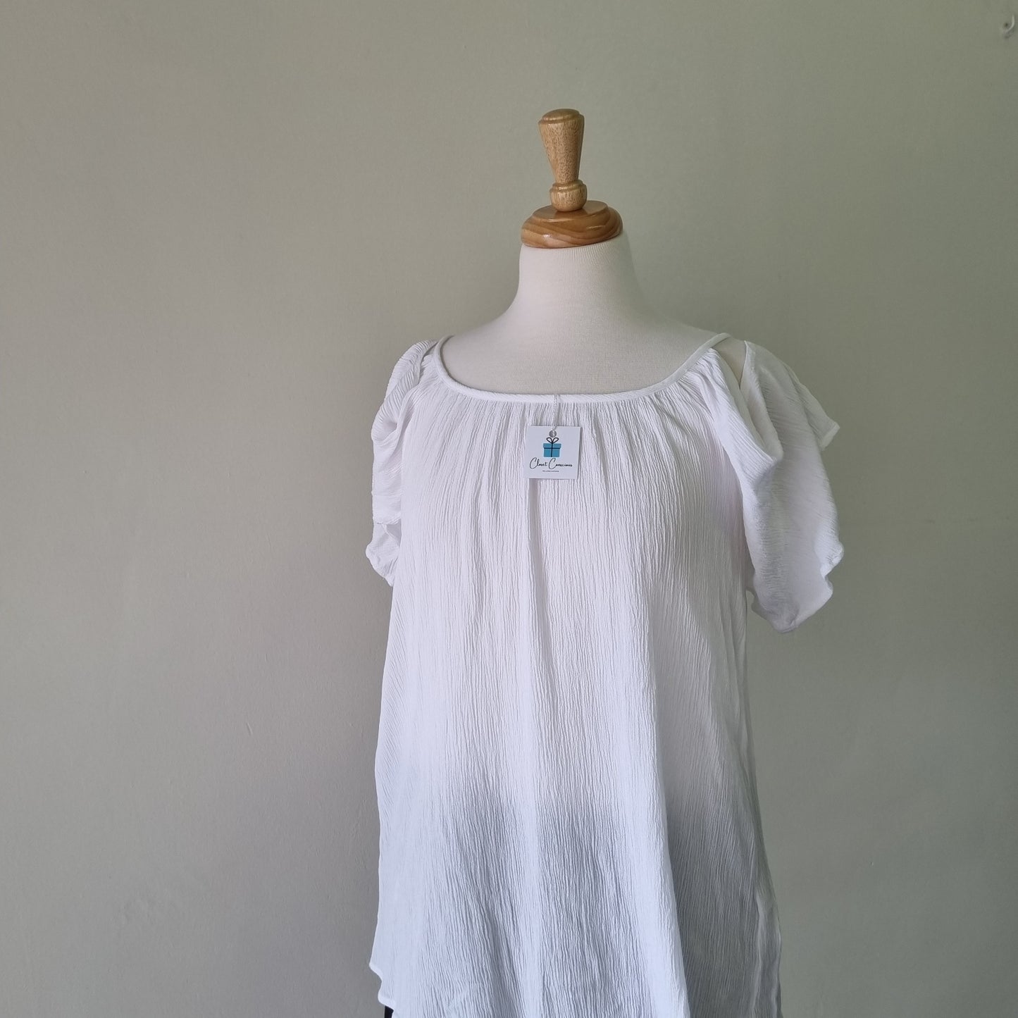 Forever New - White strap top
