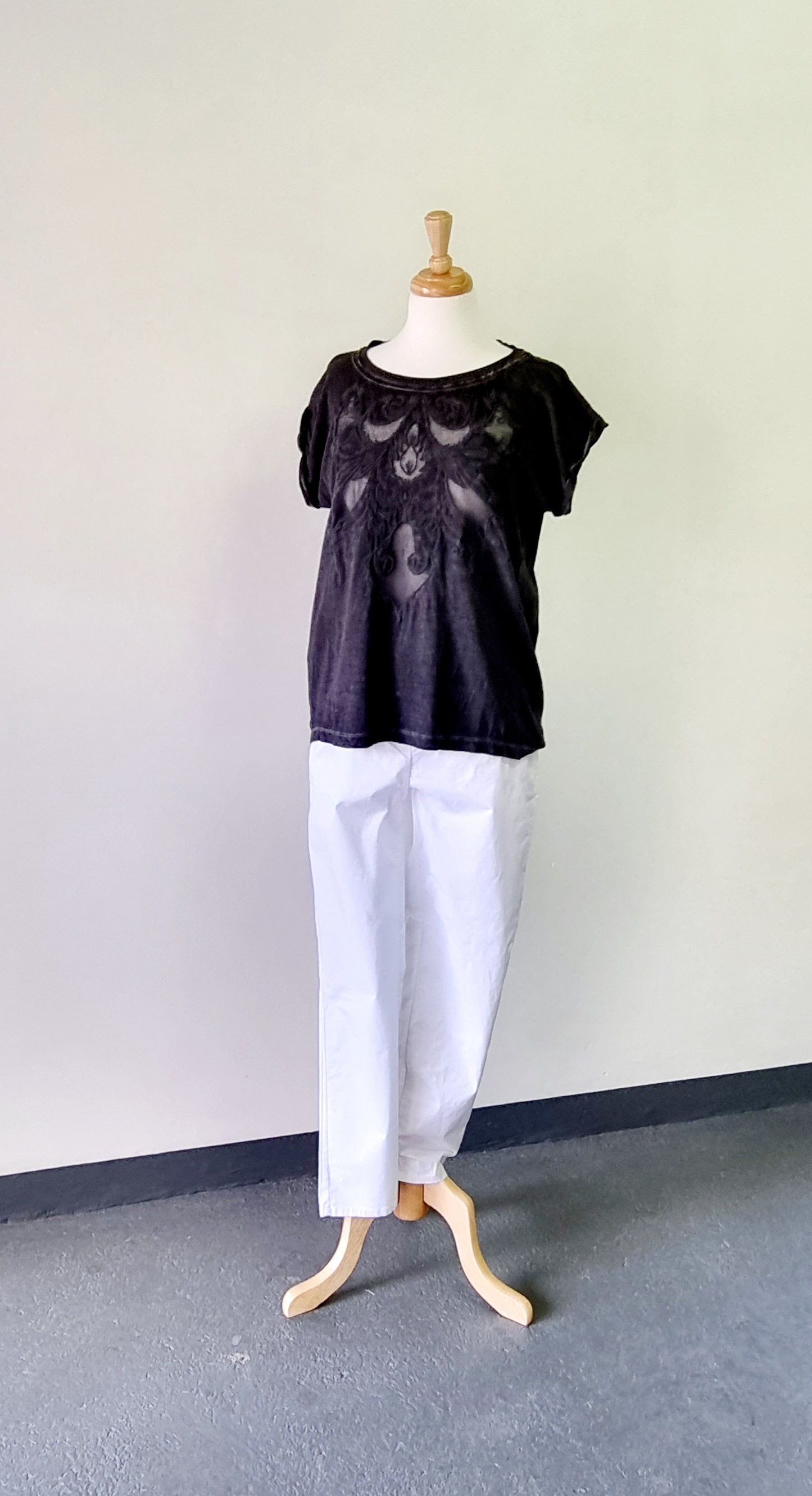 Trenery - White Cotton Pants