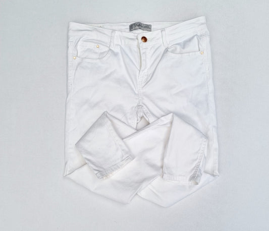 Zara Trafaluc Denim Wear - Off white stretch jeans