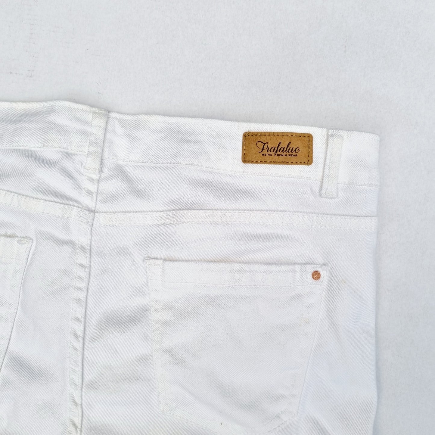 Zara Trafaluc Denim Wear - Off white stretch jeans