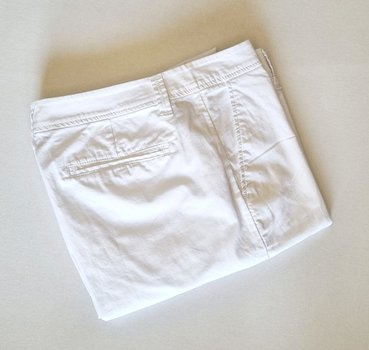Trenery - White Cotton Pants