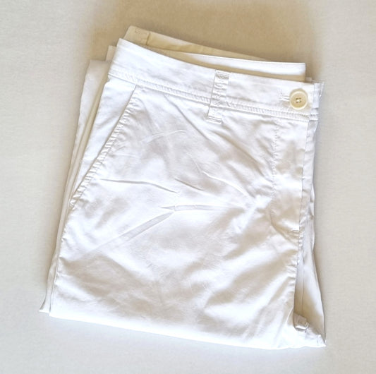 Trenery - White Cotton Pants