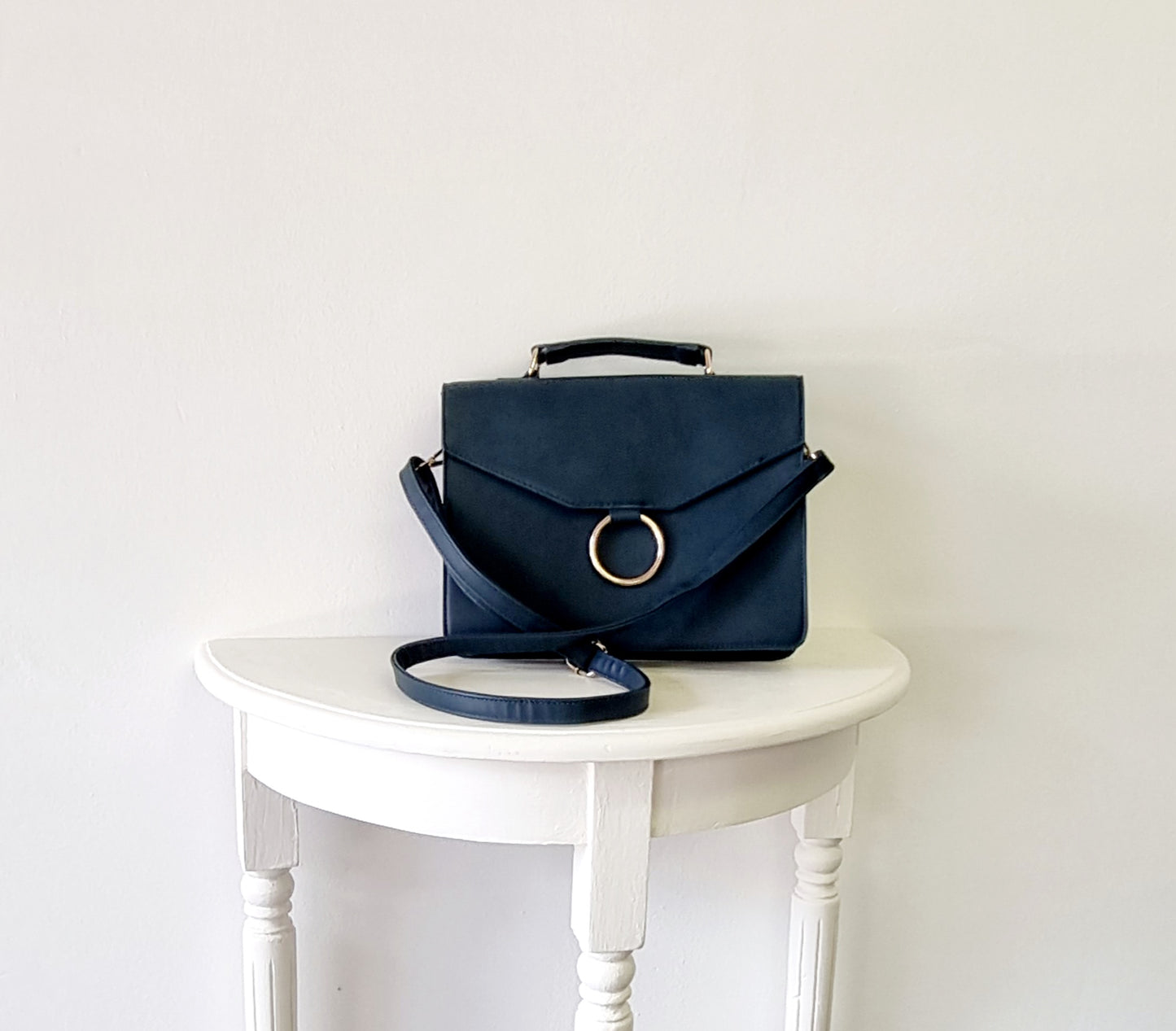 Lush Chartreuse - Bottle Green Top Handle Bag