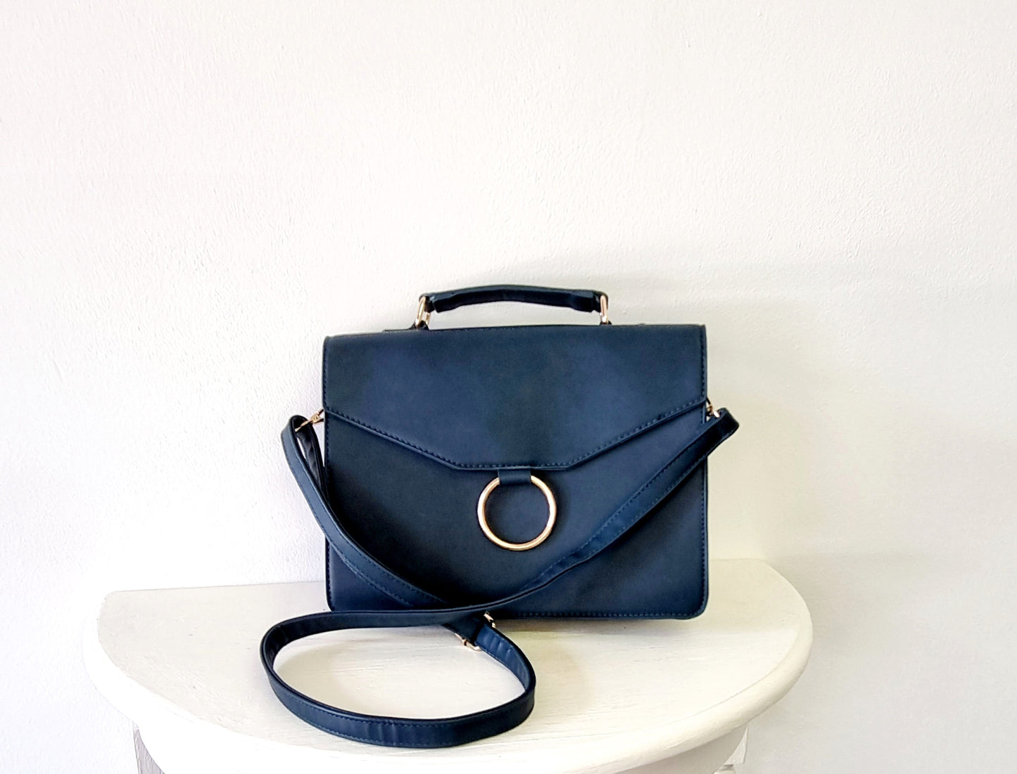 Lush Chartreuse - Bottle Green Top Handle Bag