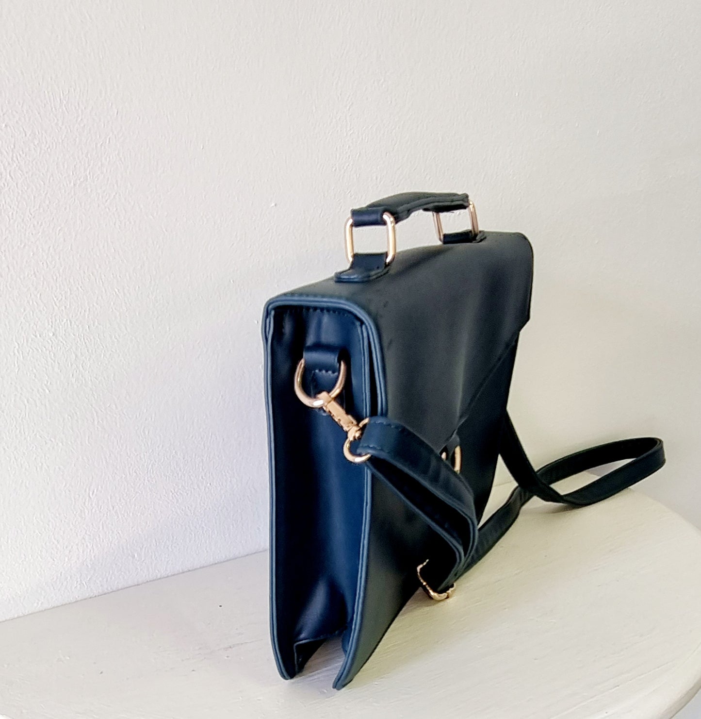 Lush Chartreuse - Bottle Green Top Handle Bag