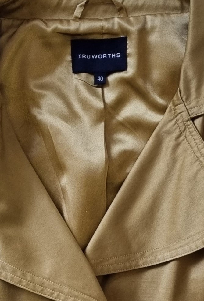 Truworths top trench coats