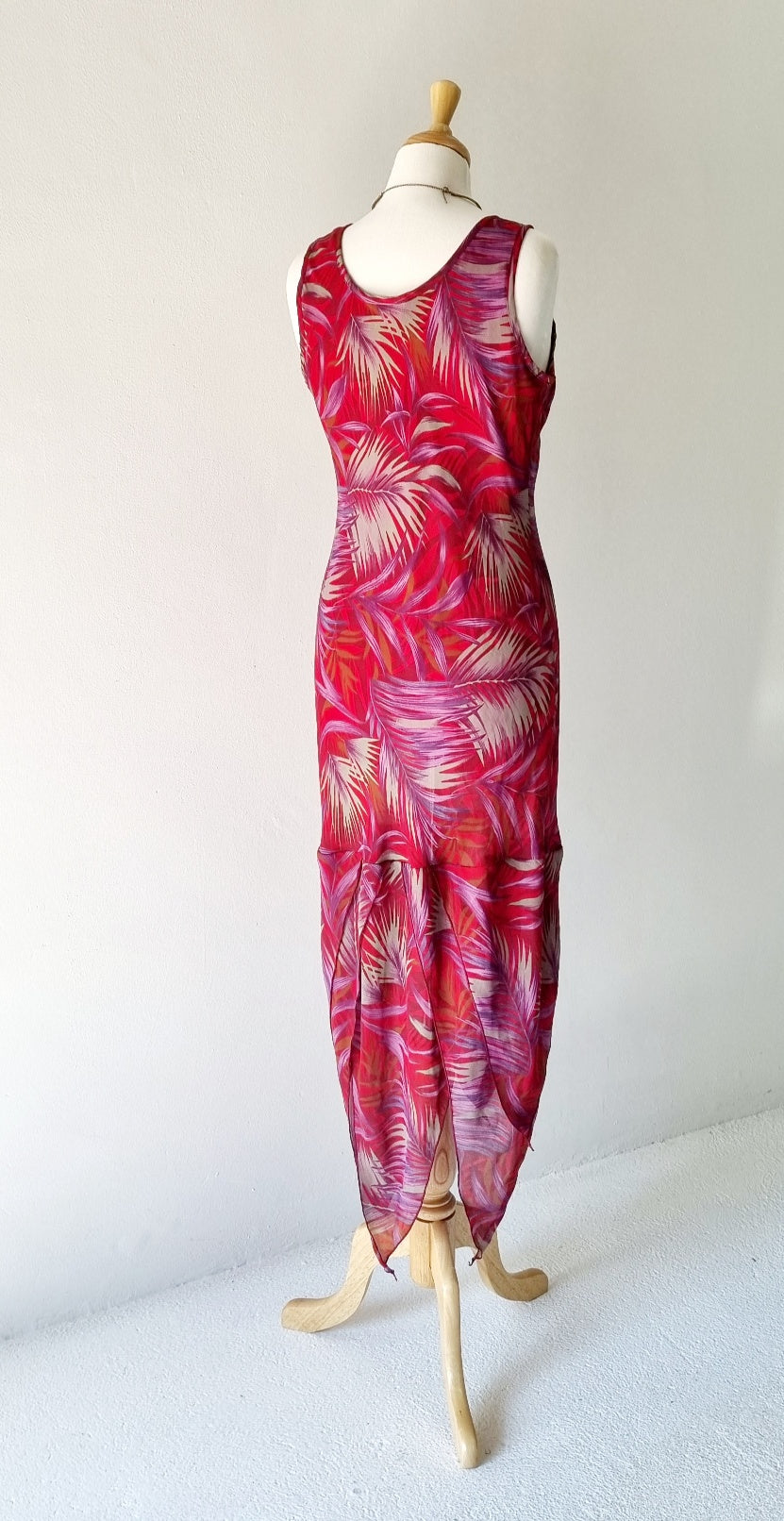 Kelso - Red Maxi Summer Dress