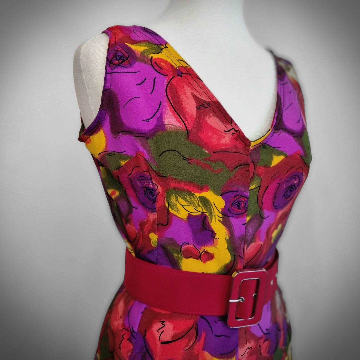 Hand sewn - Rich in color jumpsuit shorts