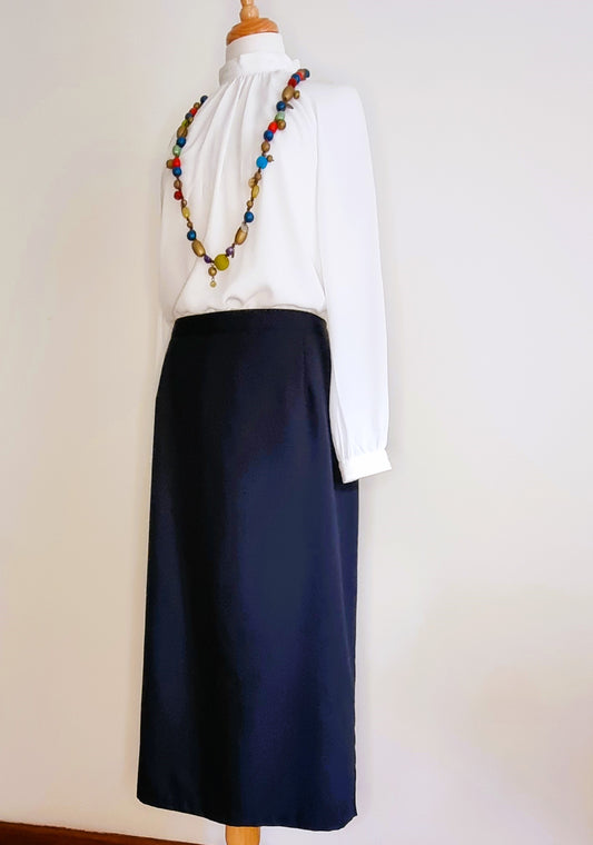 Topics - Black lined skirt