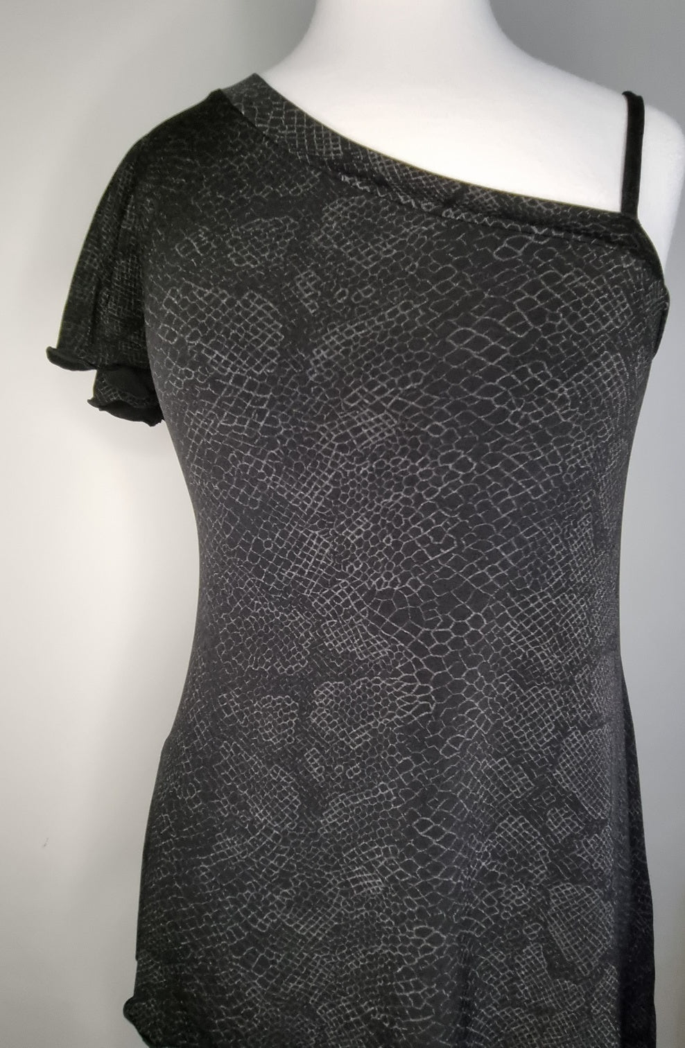 News - Black off shoulder blouse