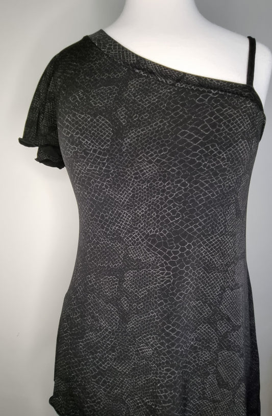 News - Black off shoulder blouse
