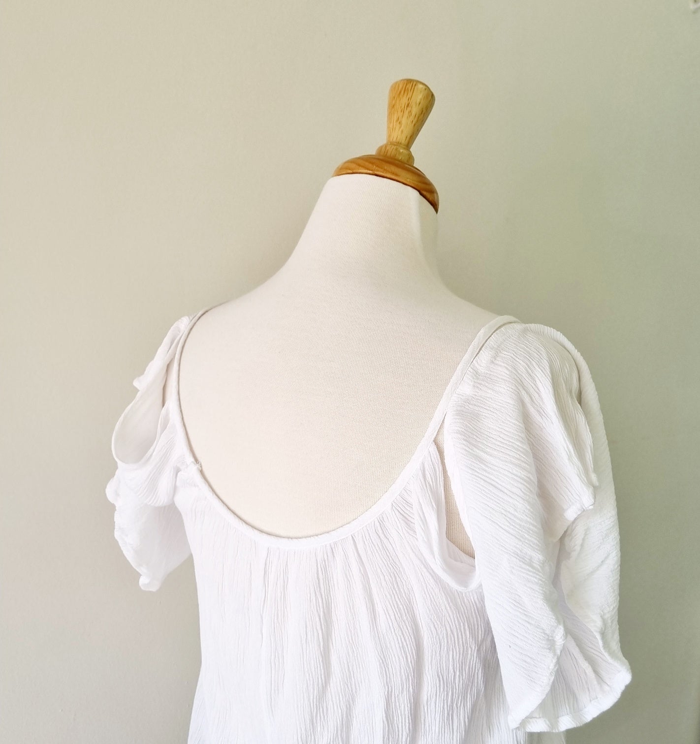 Forever New - White strap top